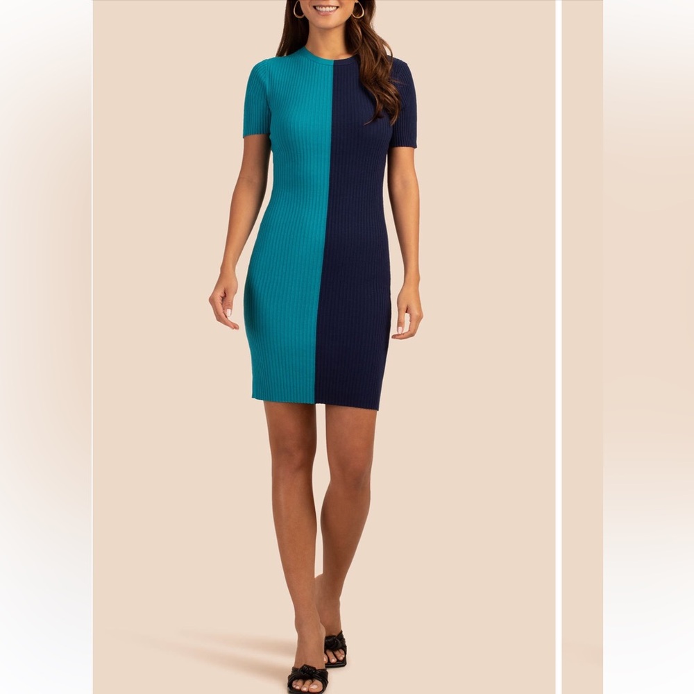 Trina Turk Vivika Colorblock Mini Dress